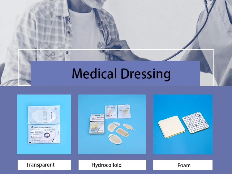 Wound Care Dressing Medical Adhesive+Foam Dressing