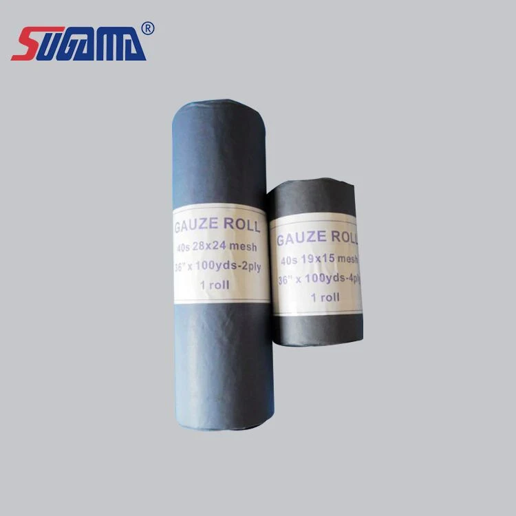 Medical High Quality Absorbent Cotton Gauze Roll